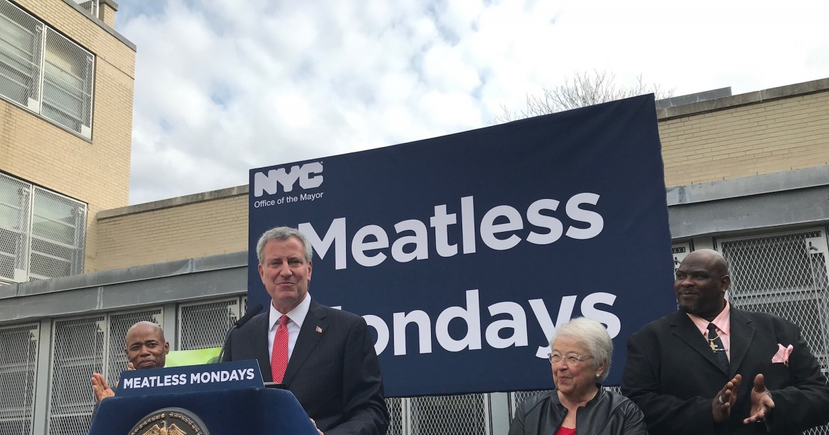 NYC Announces “Meatless Monday” Pilot Program to Tackle Climate Change