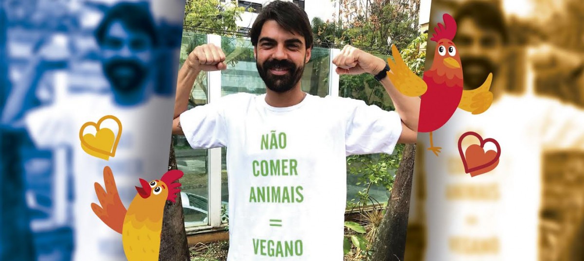 Da fazenda ao ativismo da Mercy For Animals: conheÃ§a a histÃ³ria de Fabiano OsÃ³rio