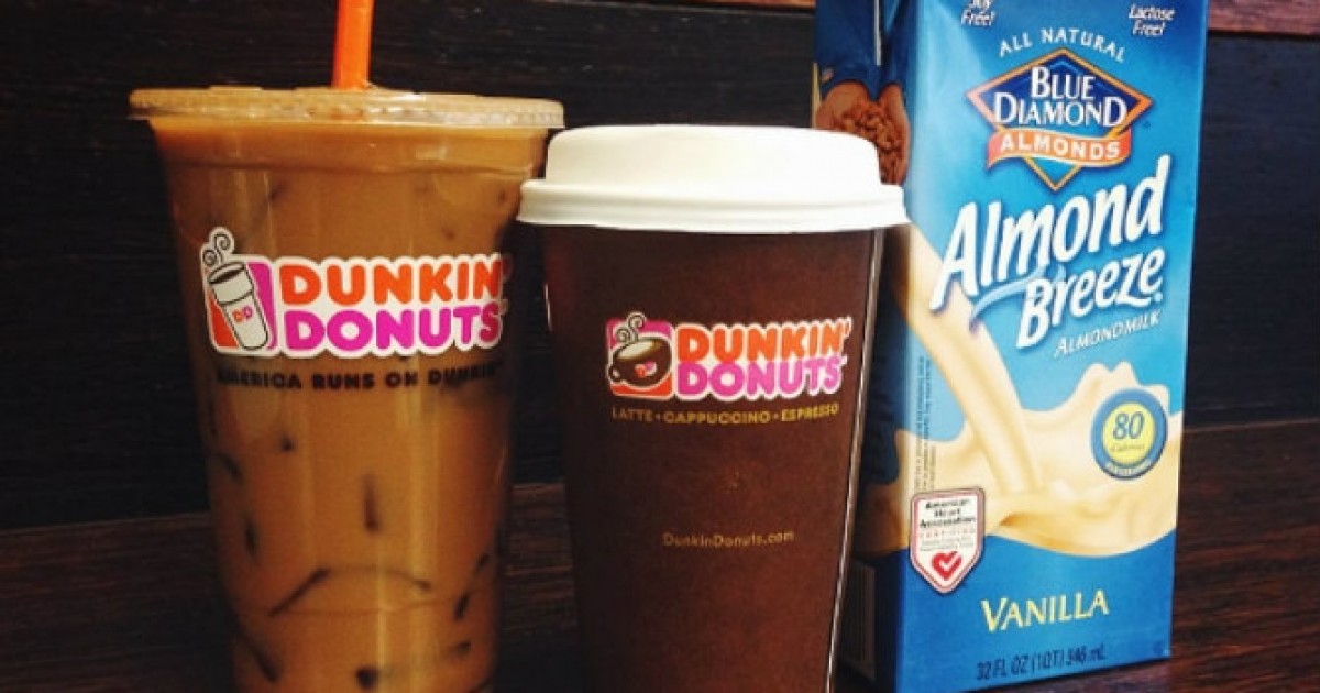 Dunkin' Donuts Offering Almond Milk Mercy For Animals