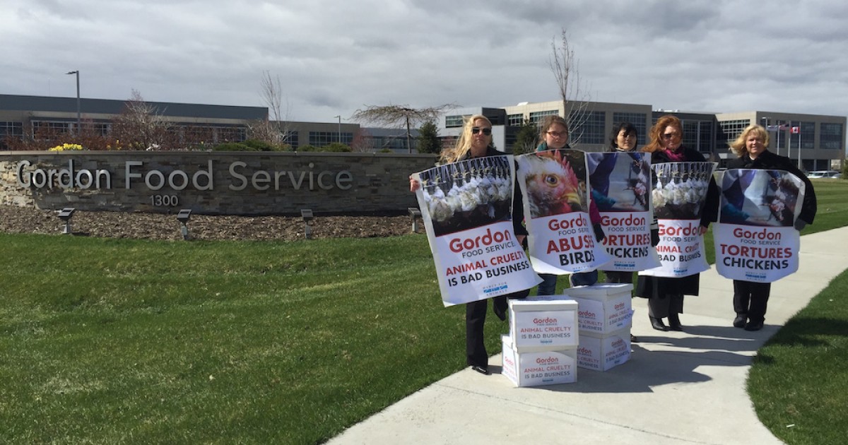 120,000 Signatures Delivered to Gordon Food Service ...